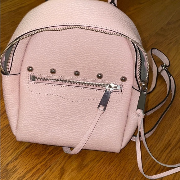 REBECCA MINKOFF MADISON SMALL BACKPACK PETAL PINK - Picture 2 of 11